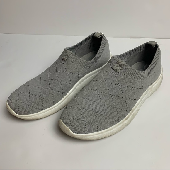 Anne Klein Aktina Memory Foam Slip-On Sneakers in Gray - Picture 9 of 9